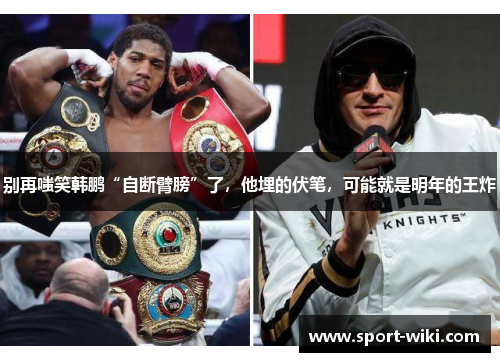 别再嗤笑韩鹏“自断臂膀”了，他埋的伏笔，可能就是明年的王炸